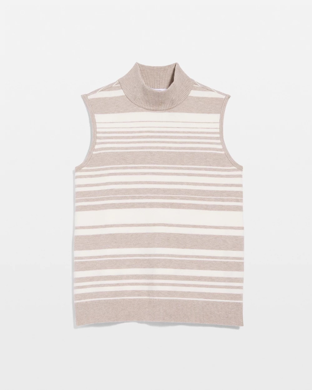 Chico's Zenergy® Luxe Cashmere-Blend Cap-sleeve Top Helium Faux Heather