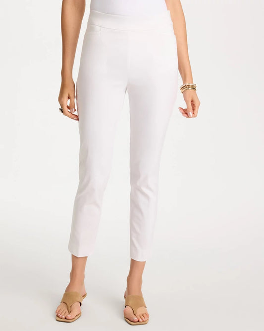 Chico's Brigitte™ Slim Pull-On Ankle Pants Alabaster