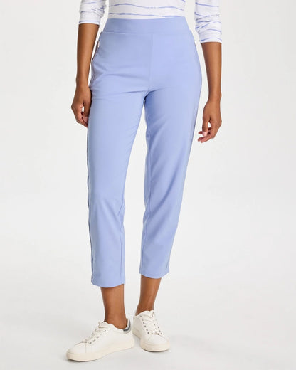 Chico's Zenergy® UPF Caviar Crop Pants Blue Muse