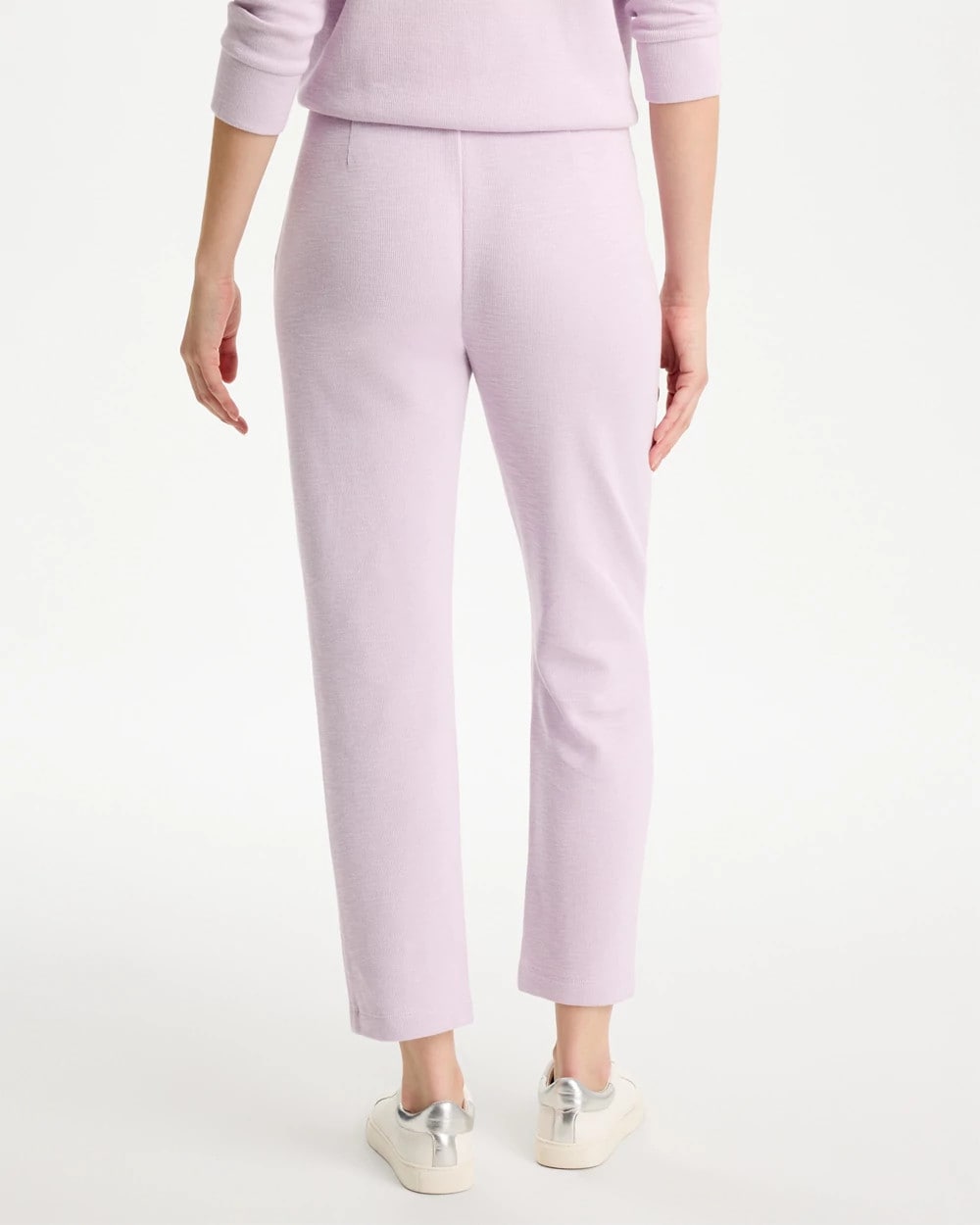 Chico's Zenergy® Beach Slub Cropped Pants Pale Sweet Pea