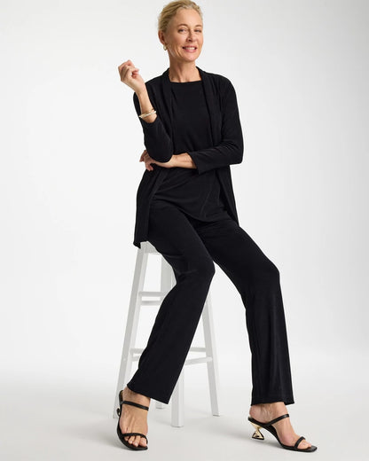 Chico's Petite Travelers™ No Tummy Pants Black