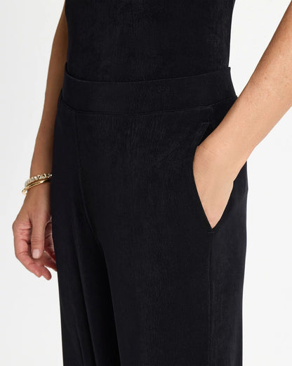Chico's Petite Travelers™ Wide-Leg Pocket Pants Travelers Black