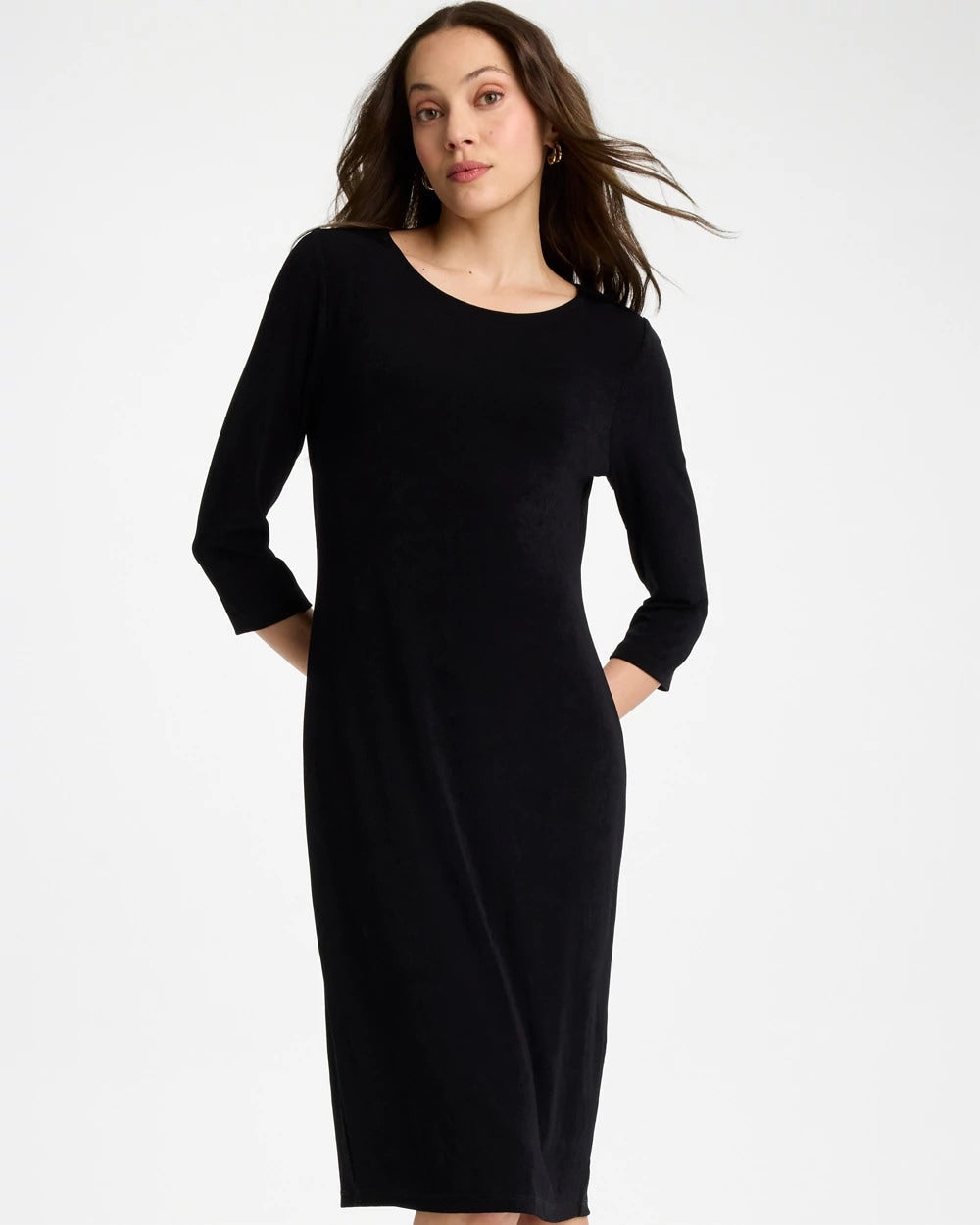 Chico's Travelers™ Classic Dress Black