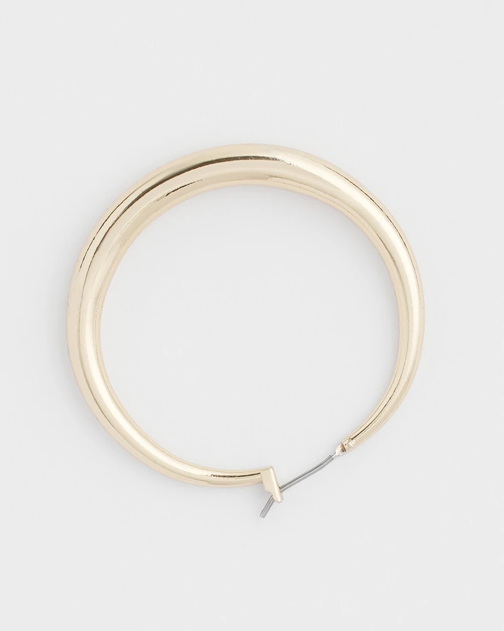 Chico's Cassie Gold-Tone Hoop Earrings Gold