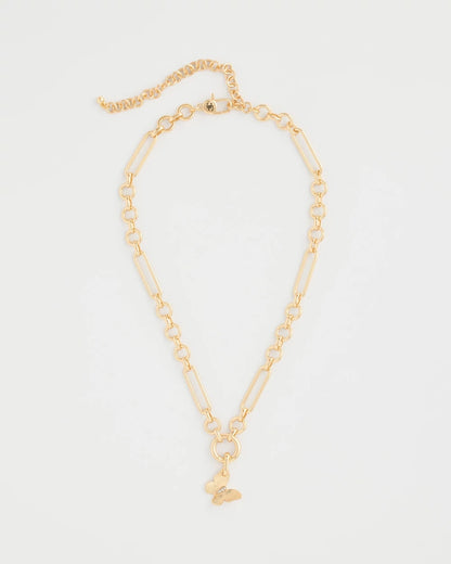 Chico's Butterfly Charm Gold
