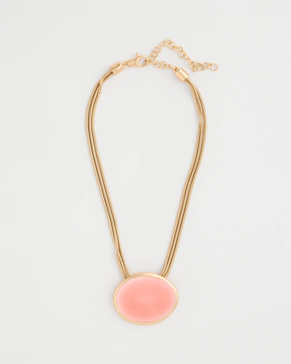 Chico's Coral Pendant Necklace Coral