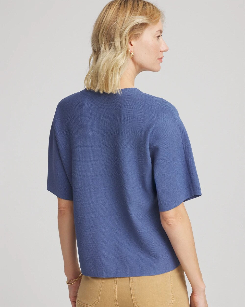 Chico's Dolman Cardigan Blue Lotus