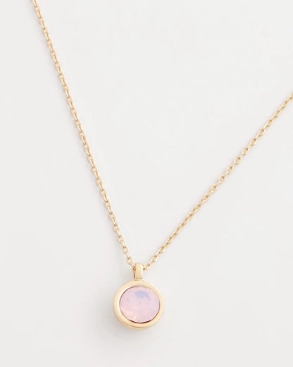 Chico's Pink Fine Single Strand Necklace Pink